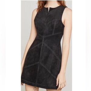 BCBGMaxAzria Black Athletic Sheath Mini Dress